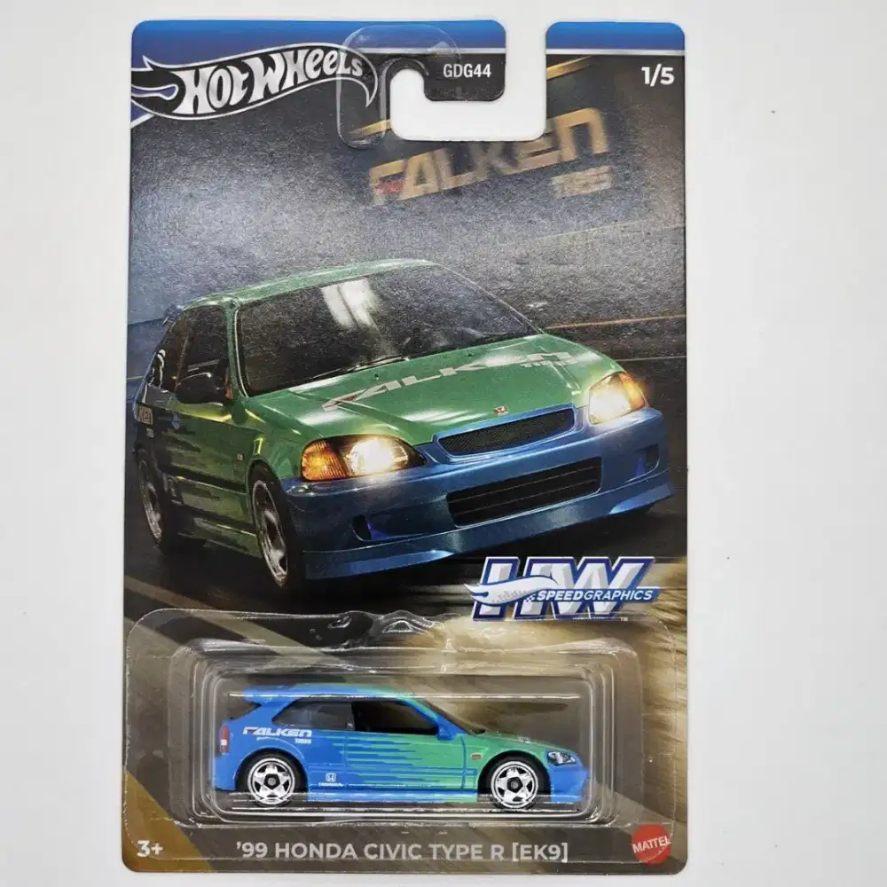 Hotwheels Honda Civic Mercedes Benz Nissan Skyline