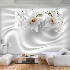 Jual gorden hordeng gordyn tirai jendela wallpaper dinding 3d custom