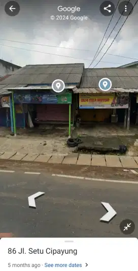 Dijual Cepat 2 unit Ruko di cilangkap jaktim. Sebrang mapusterad