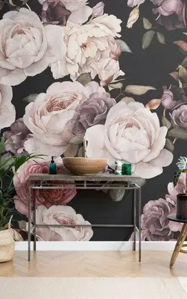 Jual gorden hordeng gordyn tirai jendela wallpaper dinding 3d custom