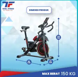 Alat olahraga spinning bike Tl 8300