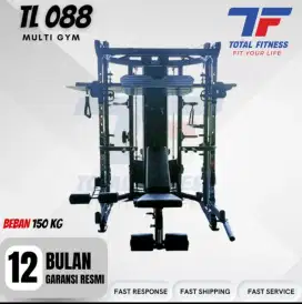 Multi Gym Power Rack + Adjust Bench