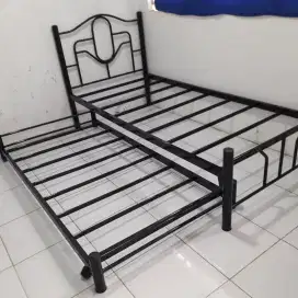Ranjang Besi Orbitrend Warna Hitam
