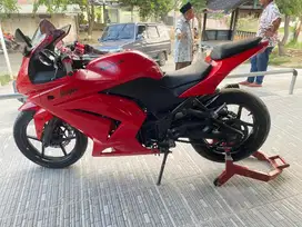 Dijual kawasaki ninja tahun 2010 stnk hilang