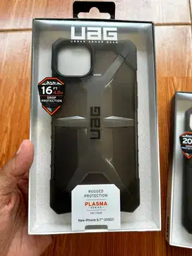 Case iPhone 14 Plus UAG Plasma Hybrid Anti Drop - Clear Ash Casing