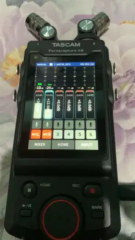 Tascam x8 recorder mulus seperti baru