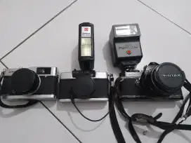 Kamera jadul (Olympus & Pentax)