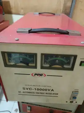 Di jual stabilizer 10 kva merk pro