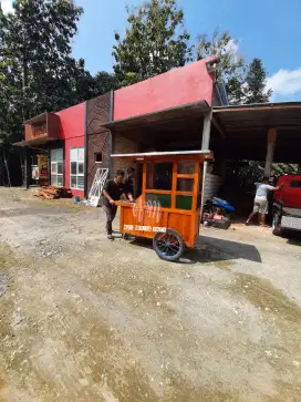 Gerobak bakmi jawa gunung kidul