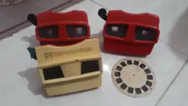 Mainan jadul view master antik 3 buah
