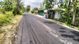 Disewakan tanah murah pinggir jalan Utara pasar Sidorejo Kalasan