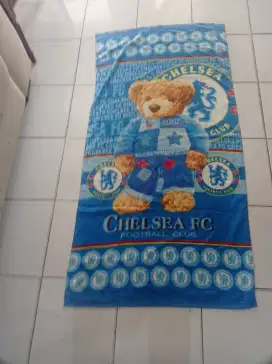 Handuk anak chelsea warna biru