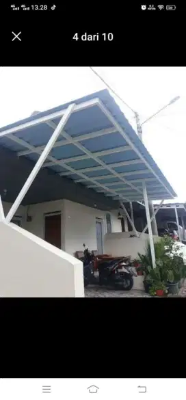 Kanopi baja dan baja ringan