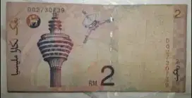Uang Ringgit Tahun 1996 Antik.