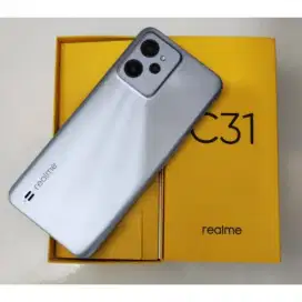 Realme C31 4/64gb fulset tangan pertama