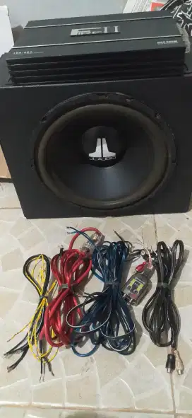 Audio mobil sub JL Audio USA + Power + perkabelan