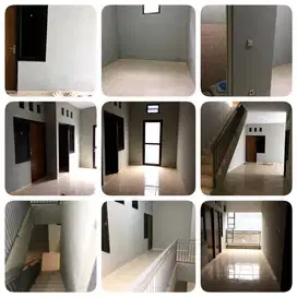 Dijual rumah Kost 14 kamar dg 3 kios di Seberang Stasiun UI