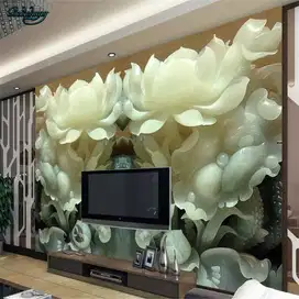 Jual gorden hordeng gordyn tirai jendela wallpaper dinding 3d custom