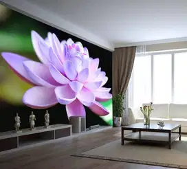 Pesan wallpaper dinding 3d custom toko jual dan pasang gorden murah
