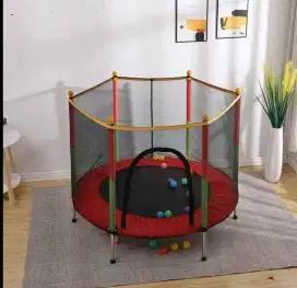 Trampolin anak free ongkir Makassar