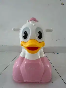 [MURAH] Potty Toilet Training Pink Duck - Merk QCBABY