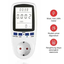 KWH Power Meter Pengukur Daya Biaya Lisrik