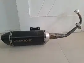 Knalpot racing vespa sprint