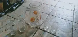 Se paket teko dan botol cristal.lawas kond spt baru se lg ada cpt deh