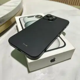 Iphone 15 black Ex Resmi Ibox On 2025 Fullset