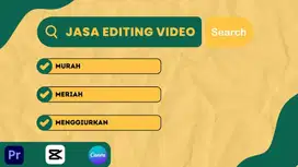Jasa Video Editor Good Quality (Short video, youtube channel. dll)