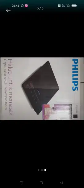 Kompor listrik ,merk Philips