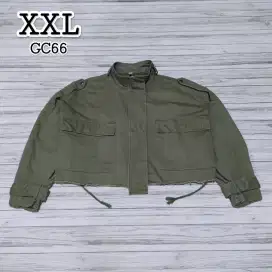 UliA Crop Army Jacket