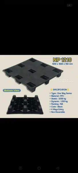 Jual beli palet plastik