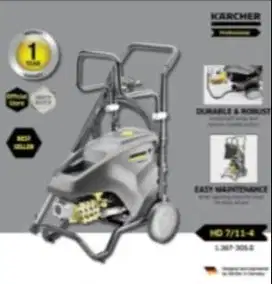 Karcher HD 7/11-4 Classic *KAP Cold Water High Pressure Cleaners