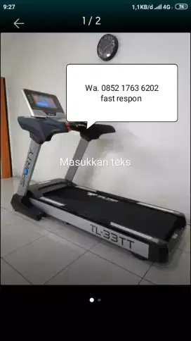 Treadmill elektrik tipe Tl 33ac ac