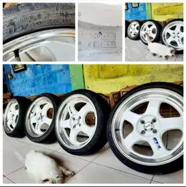 Dijual Velg Workmeister + Ban