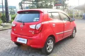 DP Rendah - Daihatsu Ayla 1.0 X Bensin-MT 2017 Merah (BOP)