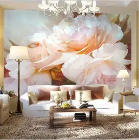 Jual gorden hordeng gordyn tirai jendela wallpaper dinding 3d custom