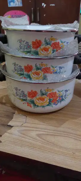 Panci enamel jadul