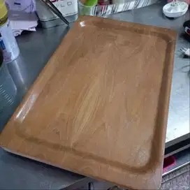 Nampan Baki Kayu Persegi Panjang 35x56x2 Cm