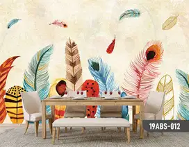 Jual gorden hordeng gordyn tirai jendela wallpaper dinding 3d custom