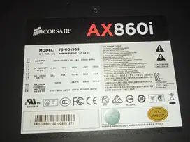 Power supply corsair AX860i ( 860 watt )