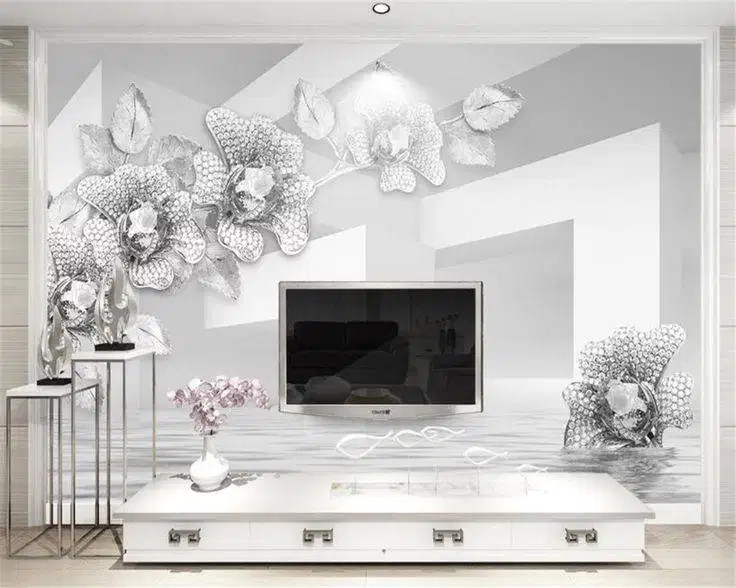 Pesan wallpaper dinding 3d custom toko jual dan pasang gorden murah
