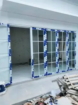 pintu dan jendel Alluminium  Ornamen