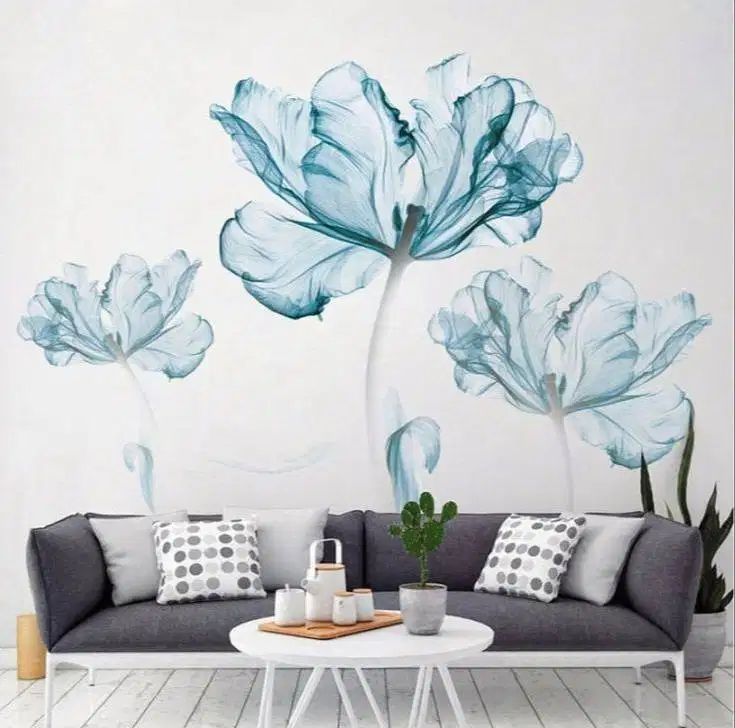 Jual gorden hordeng gordyn tirai jendela wallpaper dinding 3d custom