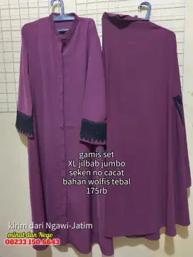 gamis seken dan baru