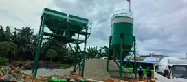 Batching plant kapasitas 15-25m³/ jam