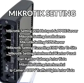 mikrotik full setup murah dan bergaransi