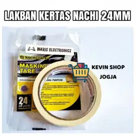 LAKBAN KERTAS nachi 24mm original TERLARISSSS !!