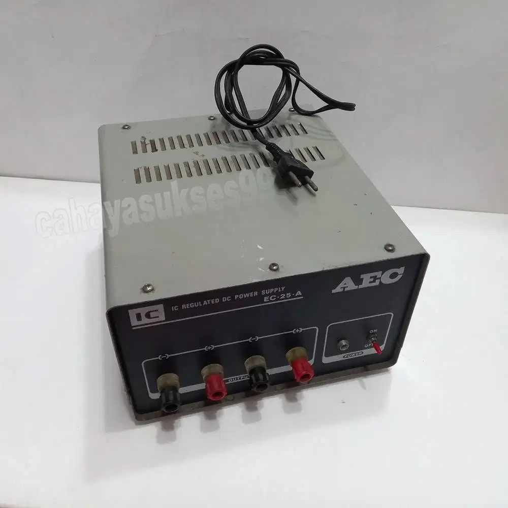 Power Supply AEC 12 Volt 25A Second IC Regulated DC Power EC 25A